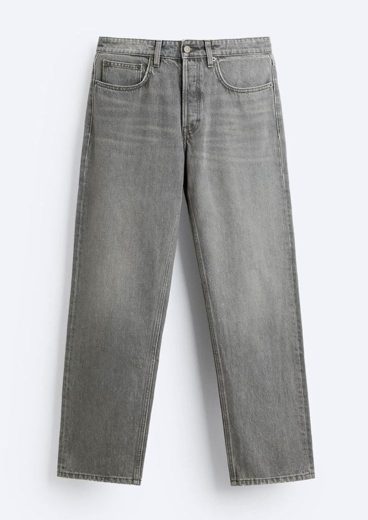 LUCKYOU JEANS - GREY